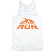 Women's Racerback Performance Tank Top - Gone For a Run&reg; Logo