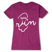 Women's Everyday Runners Tee - Santa Run Face