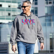 Statement Fleece Hoodie -  Love Hate Running