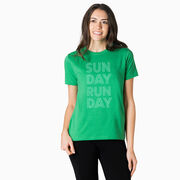 Running Short Sleeve T-Shirt - Sunday Runday (Stacked)