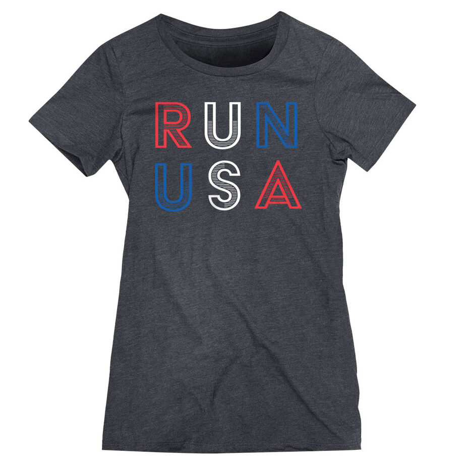 Women's Everyday Runners Tee - Run USA