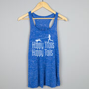 Flowy Racerback Tank Top - Happy Trails Happy Tails