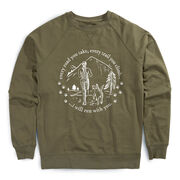 Running Raglan Crew Neck Pullover - Every Road You Take