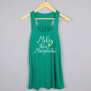 Flowy Racerback Tank Top - Miles Then Margaritas