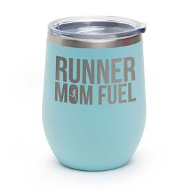 Running Stainless Steel Wine Tumbler - Runner Mom Fuel