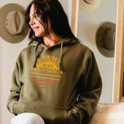 Statement Fleece Hoodie -  Running is My Sunshine