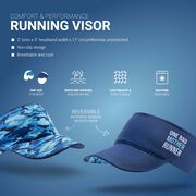 Running Comfort Performance Visor - One Bad Mother Runner