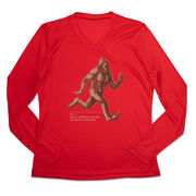 Women's Long Sleeve Tech Tee - Trail Running Champ