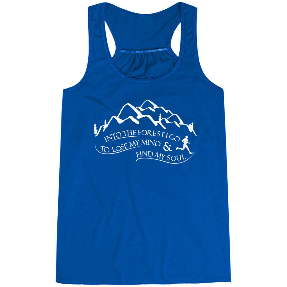 Flowy Racerback Tank Top - Into the Forest I Go