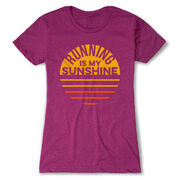 Women's Everyday Runners Tee - Running is My Sunshine