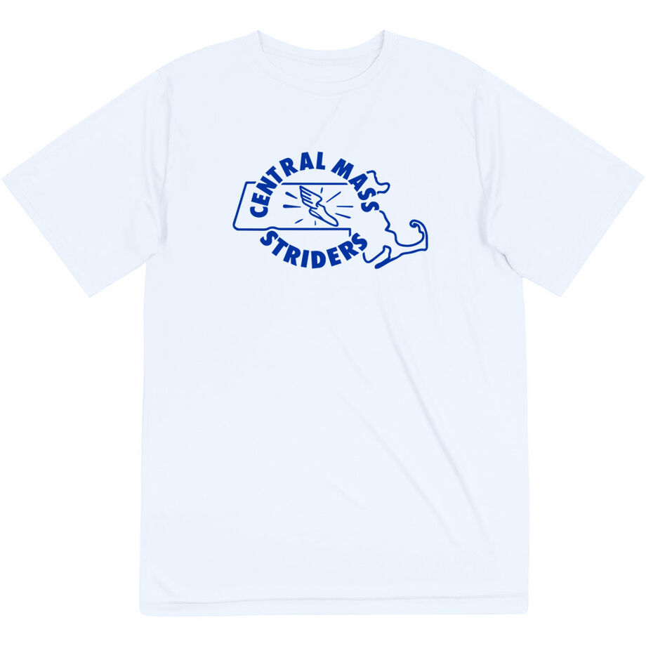 Men's Running Short Sleeve Performance Tee - Central Mass Striders