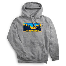 Statement Fleece Hoodie - Happy Hour Runner