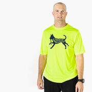 Short Sleeve Performance Tee - I'd Rather Be Running with My Dog