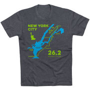 Running Short Sleeve T-Shirt - New York City Route