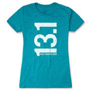 Women's Everyday Runners Tee 13.1 Half Marathon Vertical