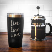 Running 20 oz. Double Insulated Tumbler - Live Love Run