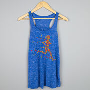 Flowy Racerback Tank Top - Autumn Runner Girl
