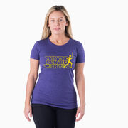Women's Everyday Runners Tee - May The Run Be With You