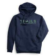 Statement Fleece Hoodie - Trails Over Treadmills