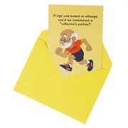 Running Greeting Card - Happy Birthday