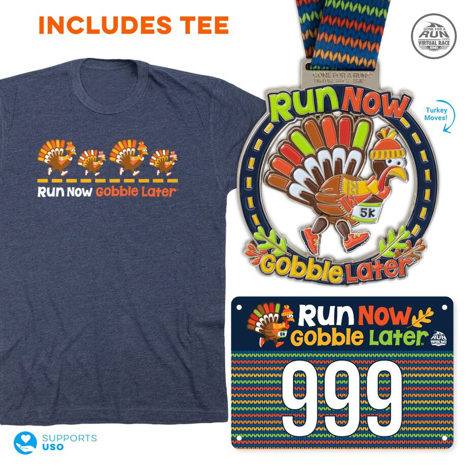 Virtual Race - Run Now Gobble Later® 5K