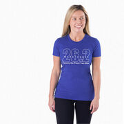 Women's Everyday Runners Tee - Marathoner 26.2 Miles