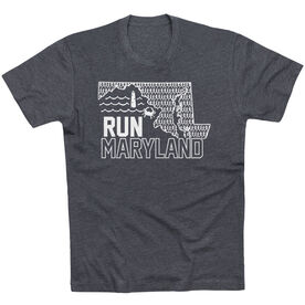 Running Short Sleeve T-Shirt - Run Maryland