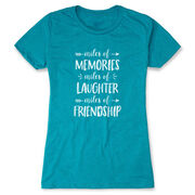Women's Everyday Runners Tee - Miles of Friendship Mantra