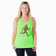 Women's Racerback Performance Tank Top - Trail Running Champ