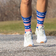 Socrates® Mid-Calf Performance Socks - Home Sweet Home