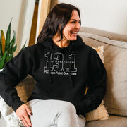 Statement Fleece Hoodie -  Half Marathoner 13.1 Miles