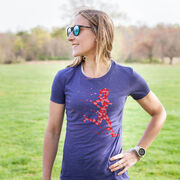 Women's Everyday Runners Tee - Heartfelt Runner Girl