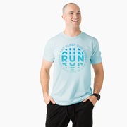Running Short Sleeve T-Shirt - Eat Sleep Run Repeat