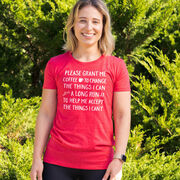 Women's Everyday Runners Tee - Please Grant Me Coffee