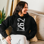 Statement Fleece Hoodie -  26.2 Marathon Vertical