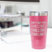 Running 20oz. Double Insulated Tumbler - Don't Limit Your Challenges