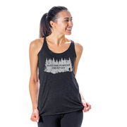 Women's Everyday Tank Top - Into the Forest I Must Go Hiking