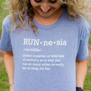 Running Short Sleeve Crop Tee - RUNnesia