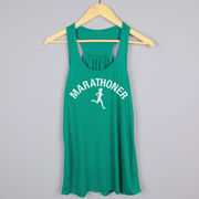 Flowy Racerback Tank Top - Marathoner Girl