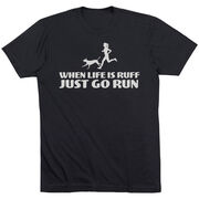 Running Short Sleeve T-Shirt - Life is Ruff