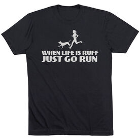 Running Short Sleeve T-Shirt - Life is Ruff