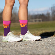 Socrates&reg; Mid-Calf Performance Socks - Happy Hour