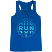 Flowy Racerback Tank Top - Eat Sleep Run Repeat