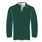 Runner's Long Sleeve Polo - Custom