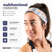 Running Multifunctional Headwear - Gone For a Run® Logo Colorful RokBAND