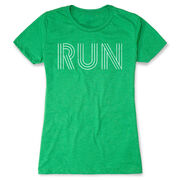 Women's Everyday Runners Tee - Run Lines