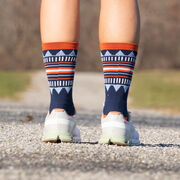 Socrates&reg; Mid-Calf Performance Socks - Strong & Courageous