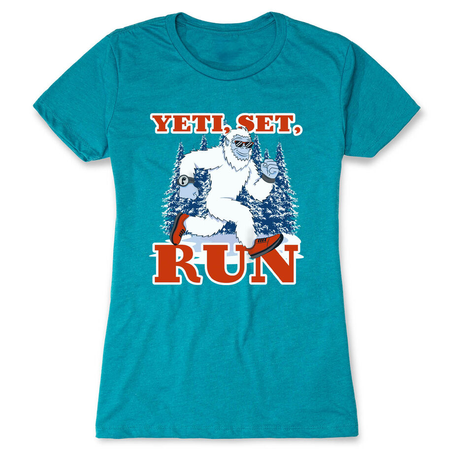 Women's Everyday Runners Tee - Yeti, Set, Run