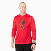 Men's Running Long Sleeve Performance Tee - Trail Running Champ