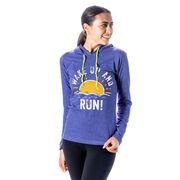 Women's Running Lightweight Hoodie - Wake Up And Run